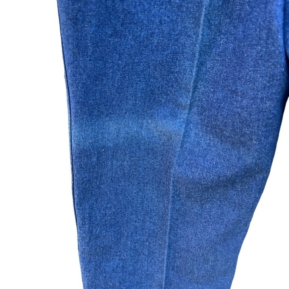 VTG 80s Rag City Blues High Waisted Bareback Jeans Straight Leg Pink Piping 7/8 - Picture 15 of 15